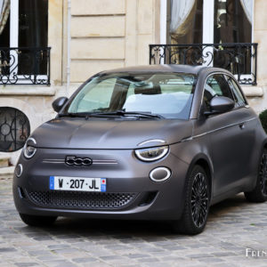Photo essai nouvelle Fiat 500 électrique (2021)