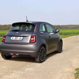 Photo essai routier Fiat 500 électrique (2021)