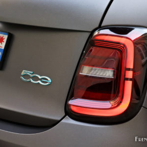 Photo feu arrière LED Fiat 500 électrique (2021)