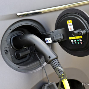 Photo prise recharge Fiat 500 électrique (2021)
