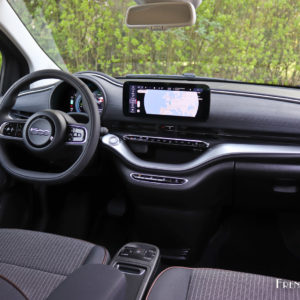 Photo intérieur Fiat 500 électrique (2021)