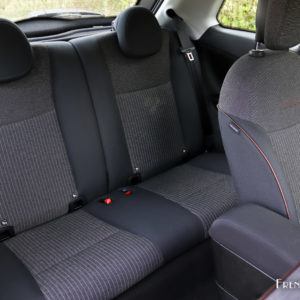 Photo banquette arrière Fiat 500 électrique (2021)