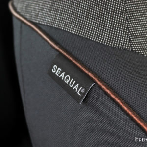 Photo intérieur tissu Seaqual Fiat 500 électrique (2021)