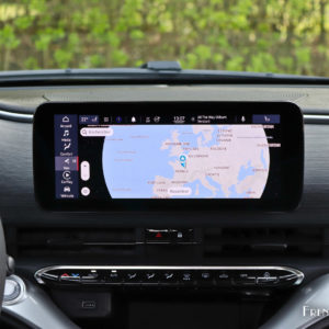 Photo navigation GPS écran tactile Fiat 500 électrique (2021)