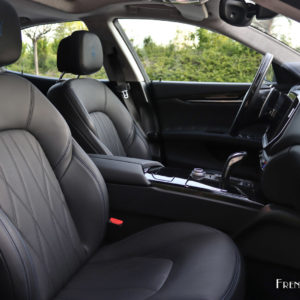 Photo sièges avant cuir Maserati Ghibli Hybrid (2021)