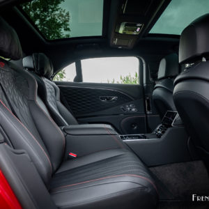 Photo sièges arrière cuir Bentley Flying Spur V8 550 (2021)