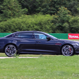 Photo essai circuit Maserati Quattroporte Trofeo (2021)