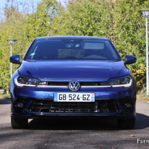 Photo face avant Volkswagen Polo VI restylée (2021)