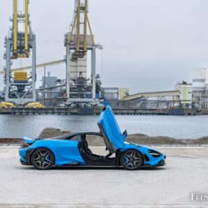 Photo profil portes ouvertes McLaren 765LT Spider (2022)