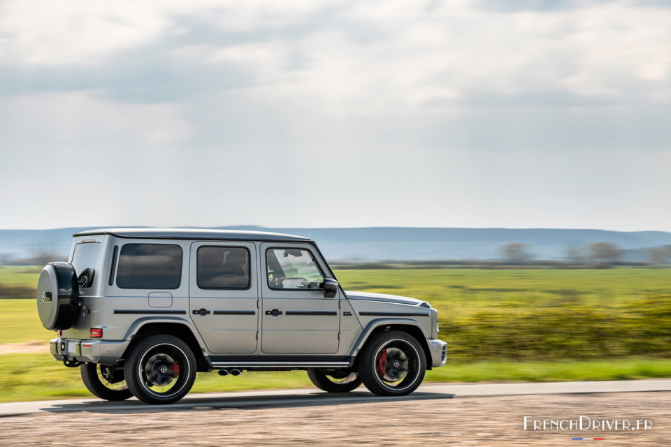 Photo essai route Mercedes Classe G 63 AMG (2021)