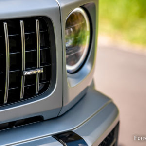 Photo détail sigle AMG calandre Mercedes Classe G 63 AMG (2021)