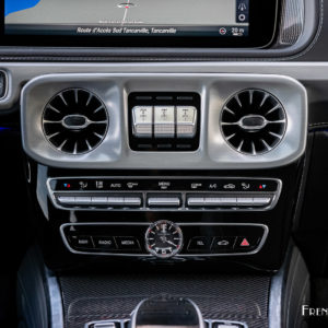 Photo console centrale Mercedes Classe G 63 AMG (2021)