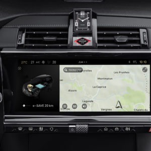 Photo navigation GPS écran tactile DS 7 restylée (2022)