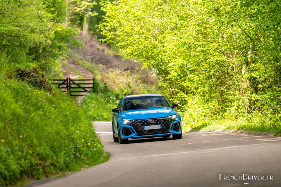 Photo essai route Audi RS 3 Sportback (2022)