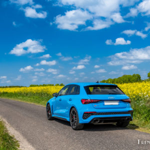 Photo 3/4 arrière Audi RS 3 Sportback (2022)