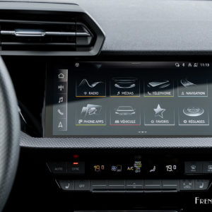 Photo menu écran tactile Audi RS 3 Sportback (2022)