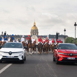 Photo Renault Mégane E-Tech Paris – Electro Horse Parade 2022