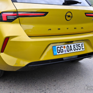 Photo bouclier arrière Opel Astra L (2022)