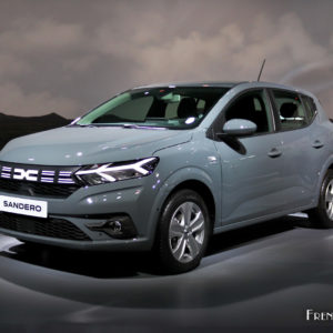 Photo Dacia Sandero nouveau logo (2022)