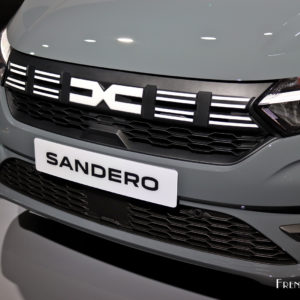 Photo logo calandre Dacia Sandero (2022)