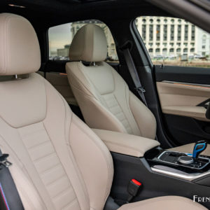 Photo sièges avant cuir BMW i4 M50 (2022)