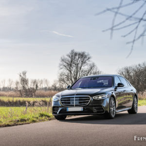 Photo essai route Mercedes Classe S 580e Limousine (2023)