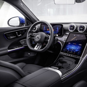 Photo intérieur cuir Mercedes-AMG C 43 (2023)