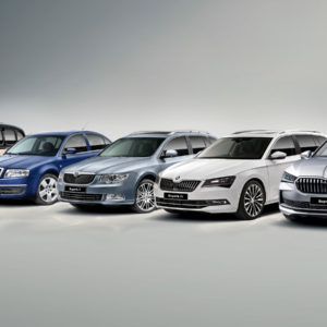 Photo générations Skoda Superb (2024)