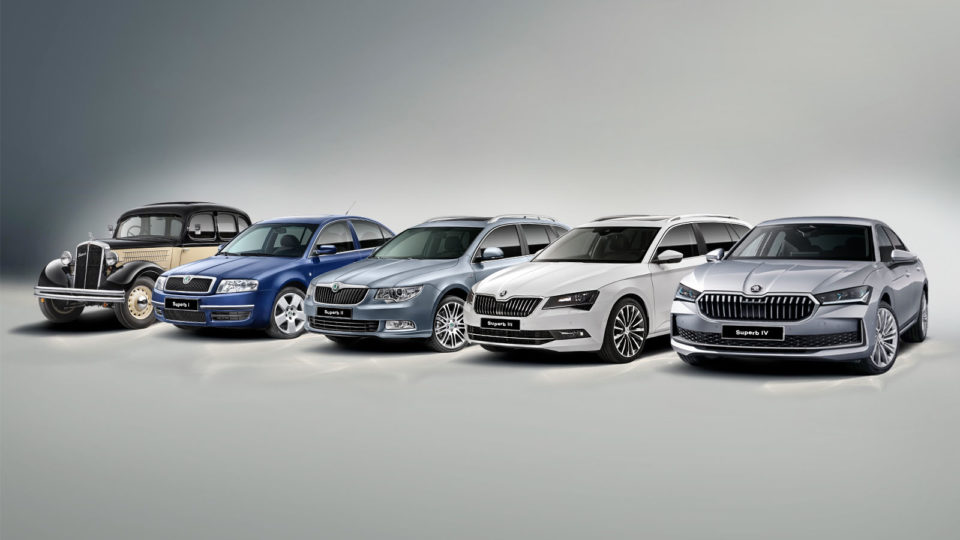 Photo générations Skoda Superb (2024)