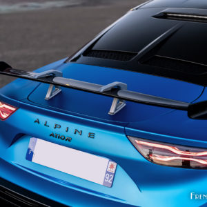 Photo aileron carbone Alpine A110 R (2023)