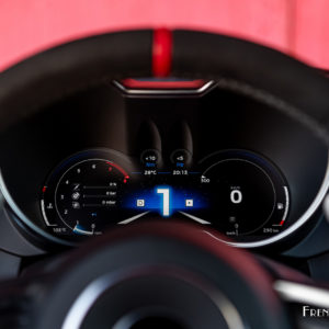 Photo instrumentation de bord Alpine A110 R (2023)