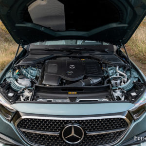 Photo moteur hybride 400 e Mercedes Classe E (2023)