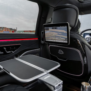 Photo tablette écran Mercedes Maybach Classe S 680 (2024)