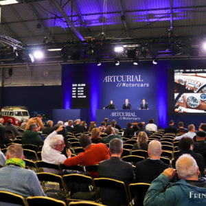 Photo vente enchères Artcurial – Salon Rétromobile 2024