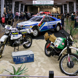 Photo Rallye Dakar – Salon Rétromobile 2024