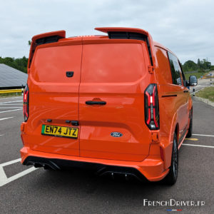 Photo essai Ford Transit Custom MS-RT (2025)