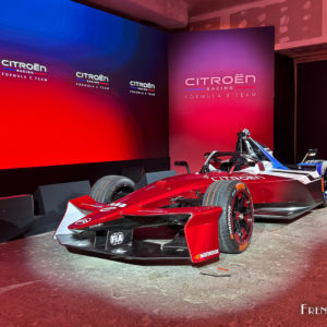 Photo présentation Citroën Formule E (2025)